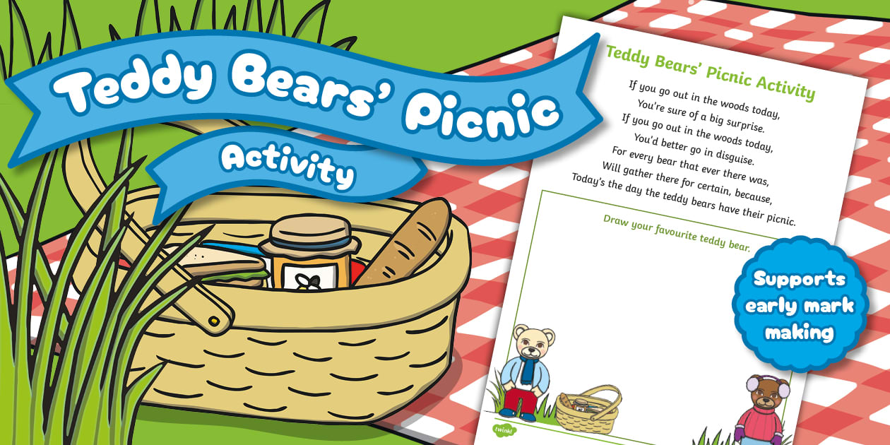 Teddy Bears' Picnic Activity Sheet | Twinkl