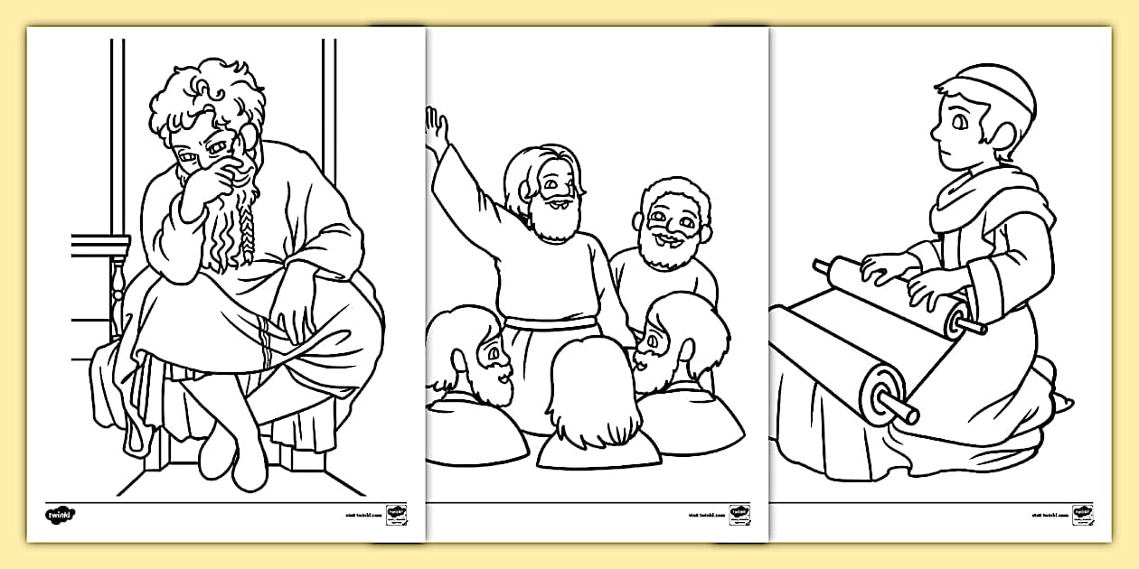 Jeremiah Coloring Pages (Hecho por educadores) - Twinkl