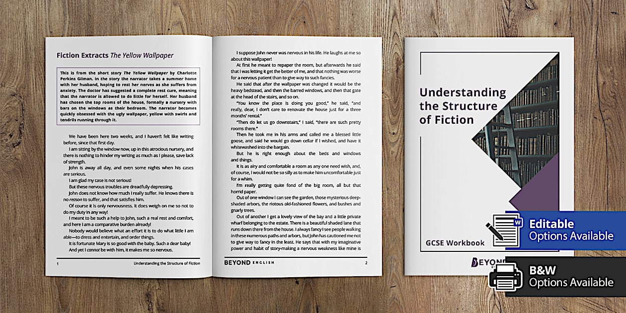 Understanding Structure in Fiction Workbook | GCSE | Beyond