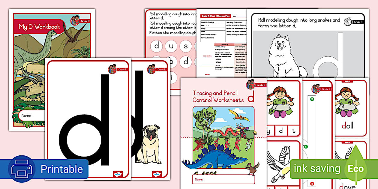 Grade R Phonics Pack D