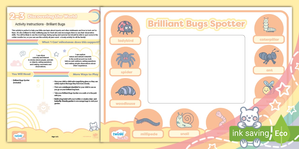 Twinkle Insects 2-3 Years Discovering the World Brilliant Bugs