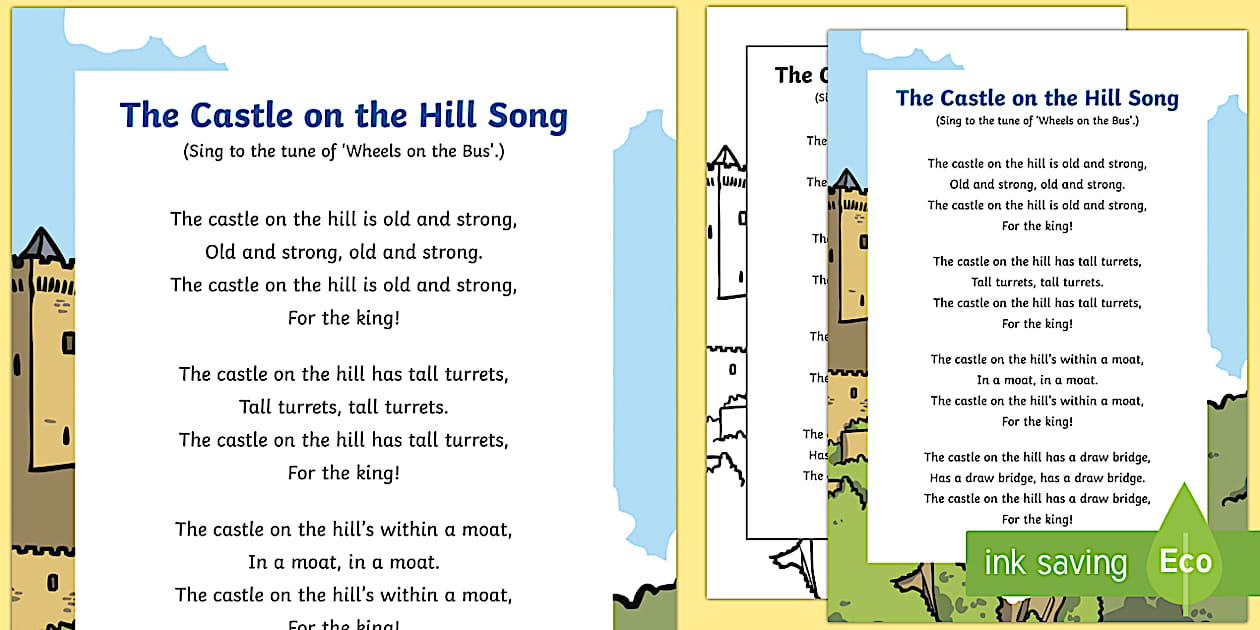 Castle Rising Song Notes Year 6 Leavers Song Castle on the Hill