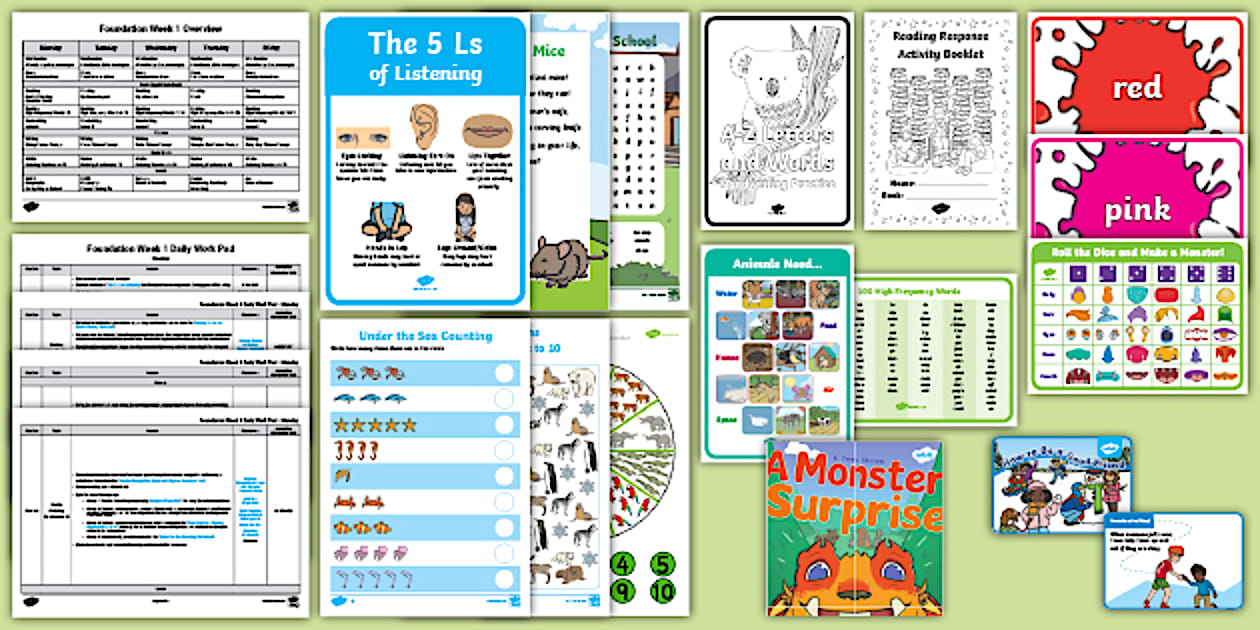 Foundation Week 1 Relief Teaching Resource Pack - Twinkl