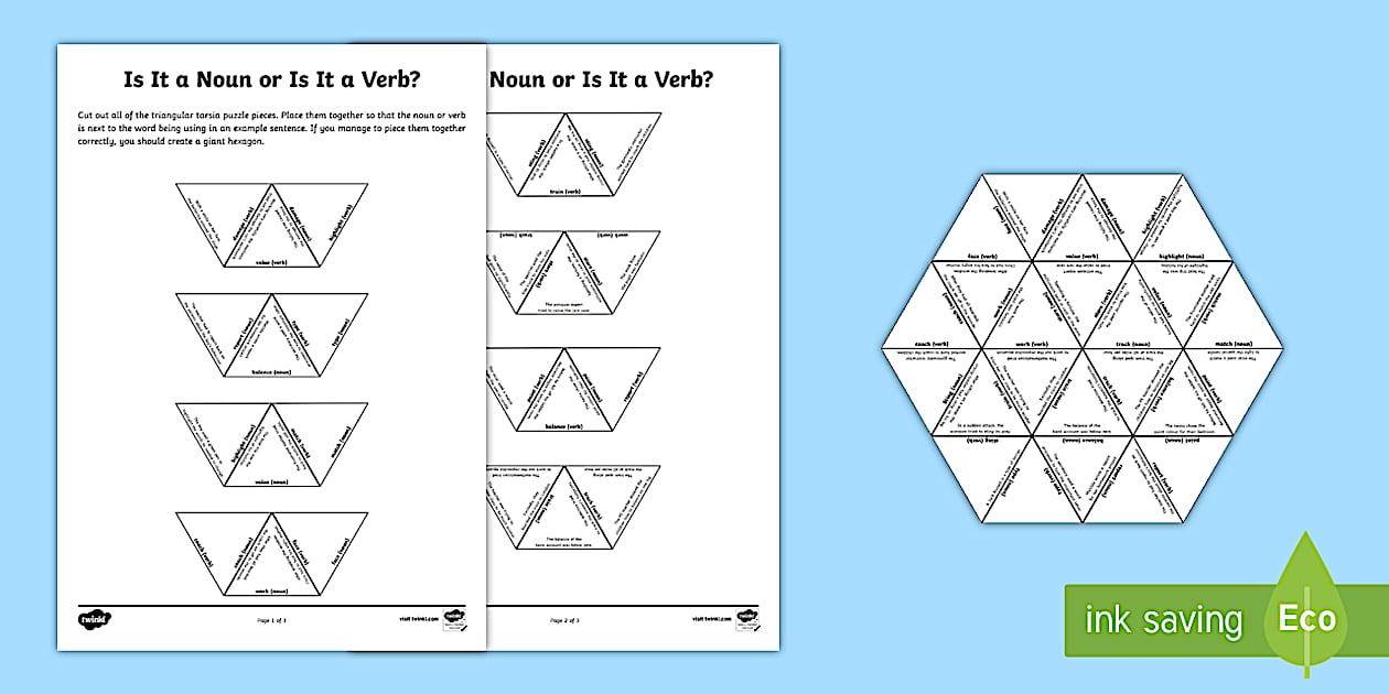 Is It A Noun Or Is It A Verb Is It A Noun Or Is It A Verb