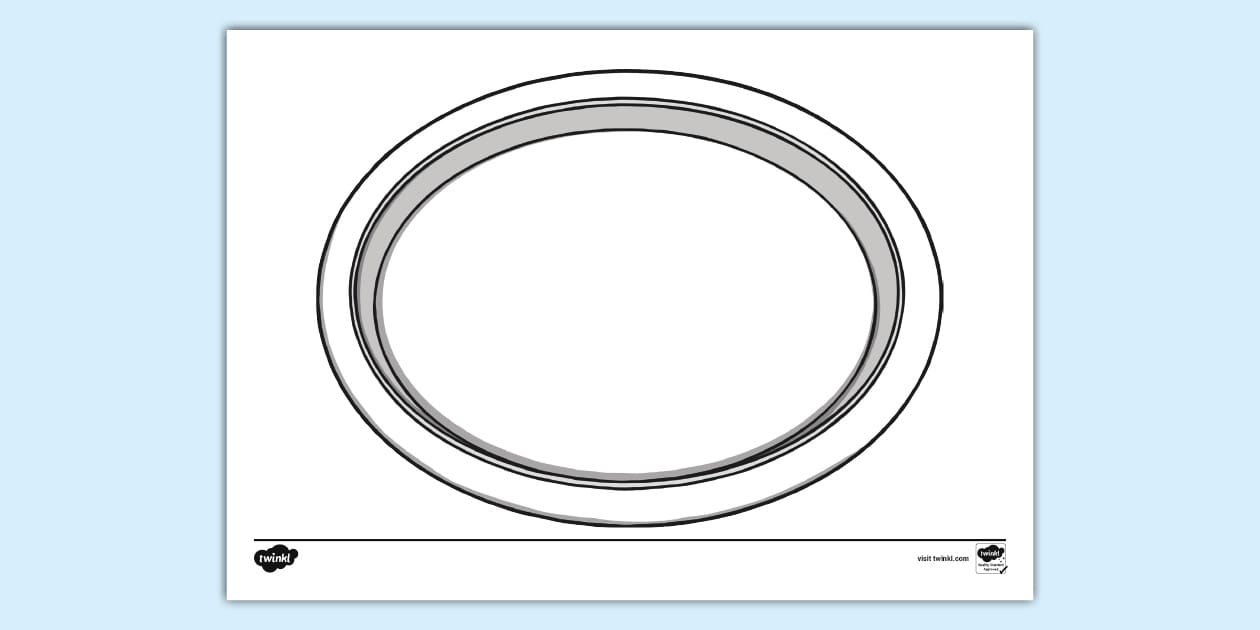 Kitchen Plate Colouring Sheet (teacher made) - Twinkl
