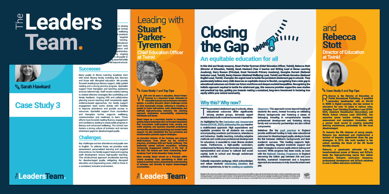 Leading with Closing the Gap