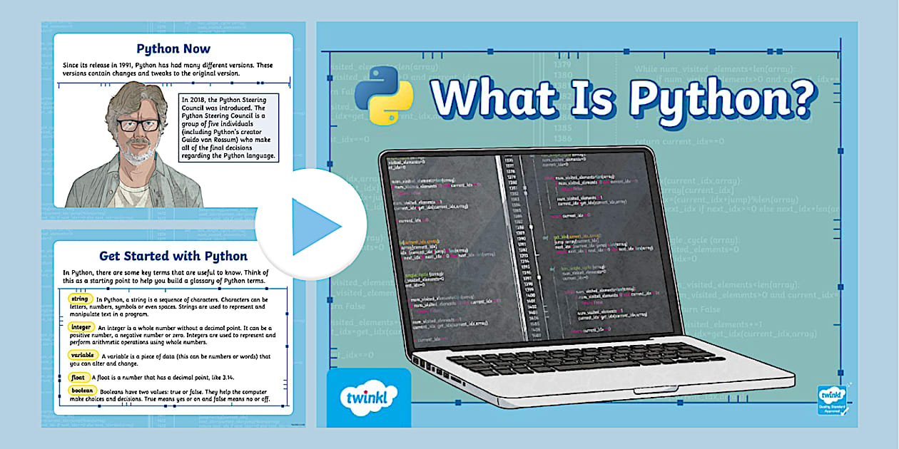 What Is Python? KS2 Information PowerPoint (teacher made)