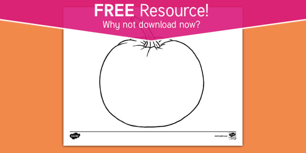 Free Pumpkin Template Hecho Por Educadores Twinkl