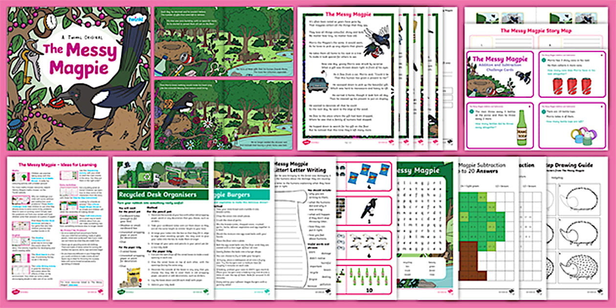 Share a Story Book Pack: Recycling and the Environment (5-7)