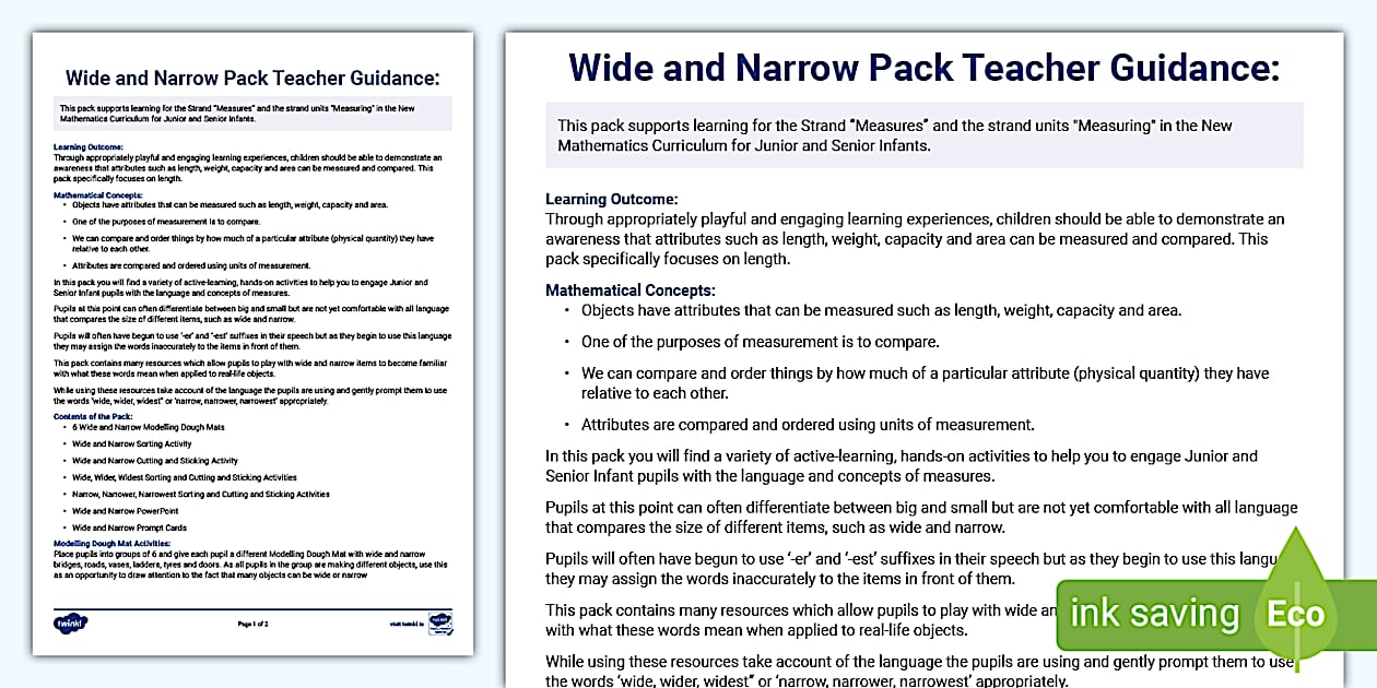 Teaching Length Resource - Twinkl Ireland Resources