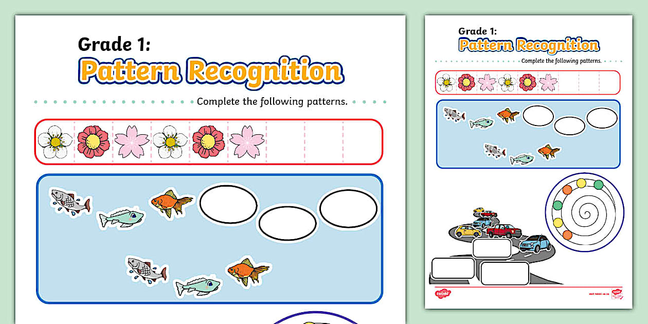 Grade 1 Robotics and Coding Complete the Patterns - Twinkl