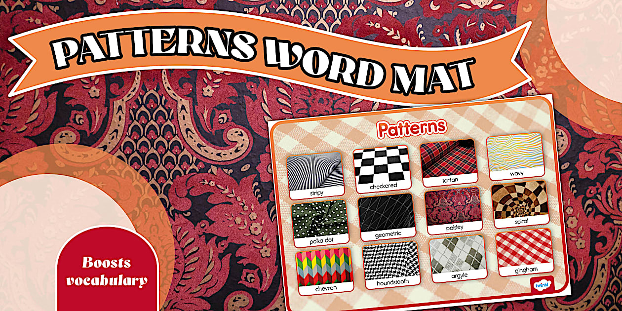 Patterns Word Mat