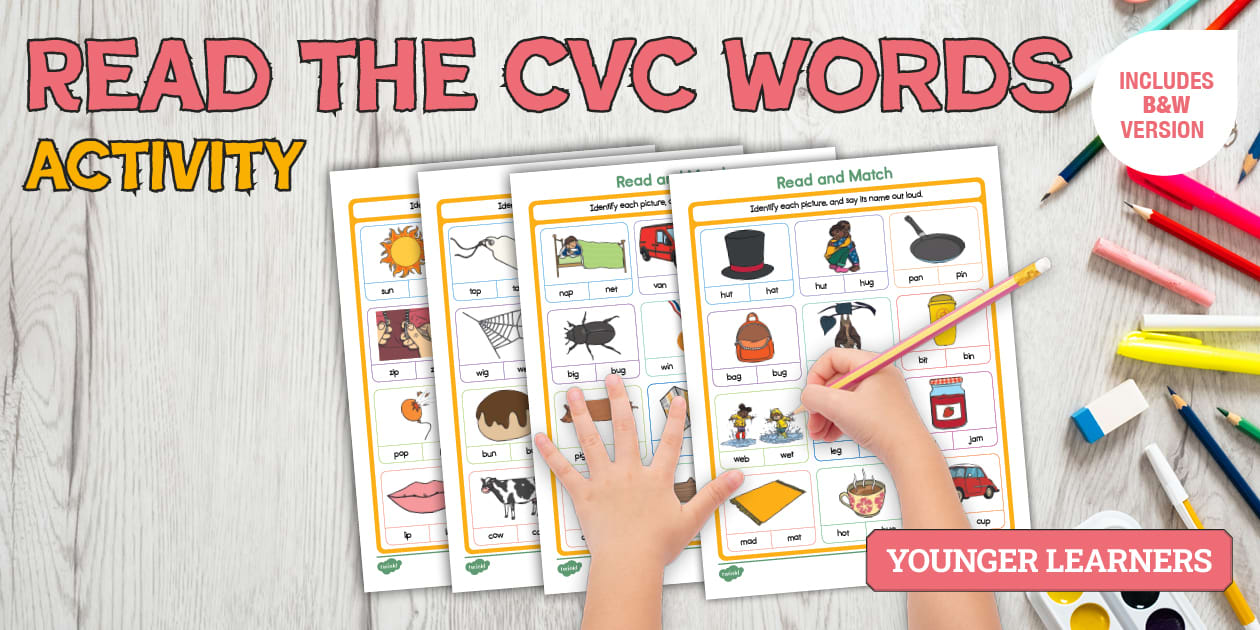 Read the CVC Words Activity