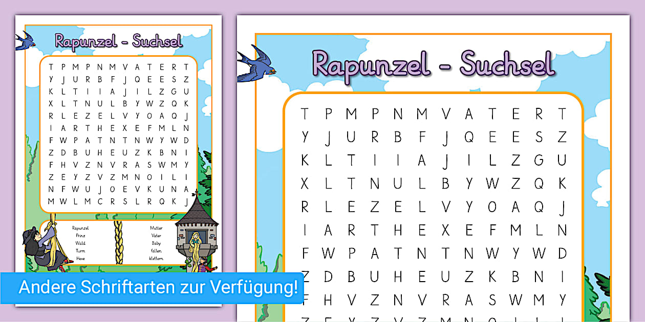 Rapunzel - Suchsel