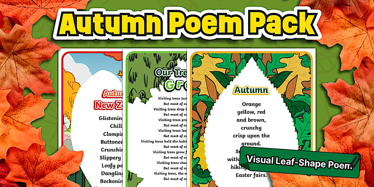 Autumn Poem Pack