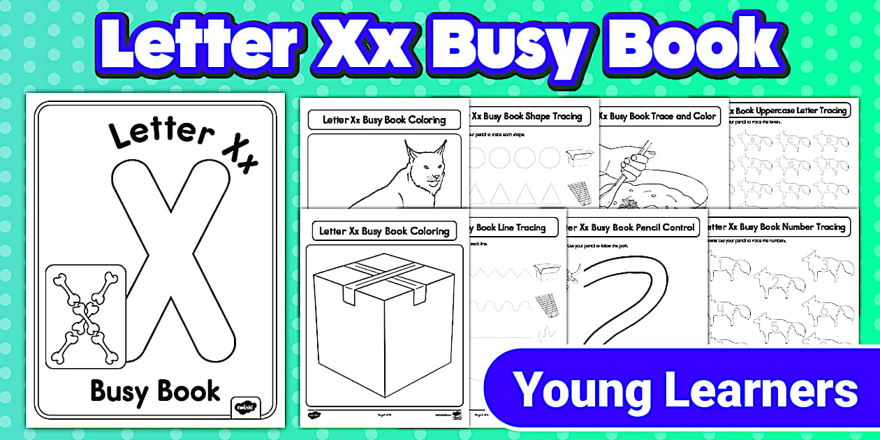 Letter Xx Busy Book