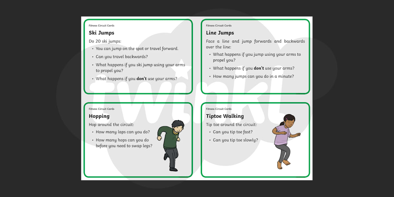 Fitness Activities for Kids | Primary Teaching Resources