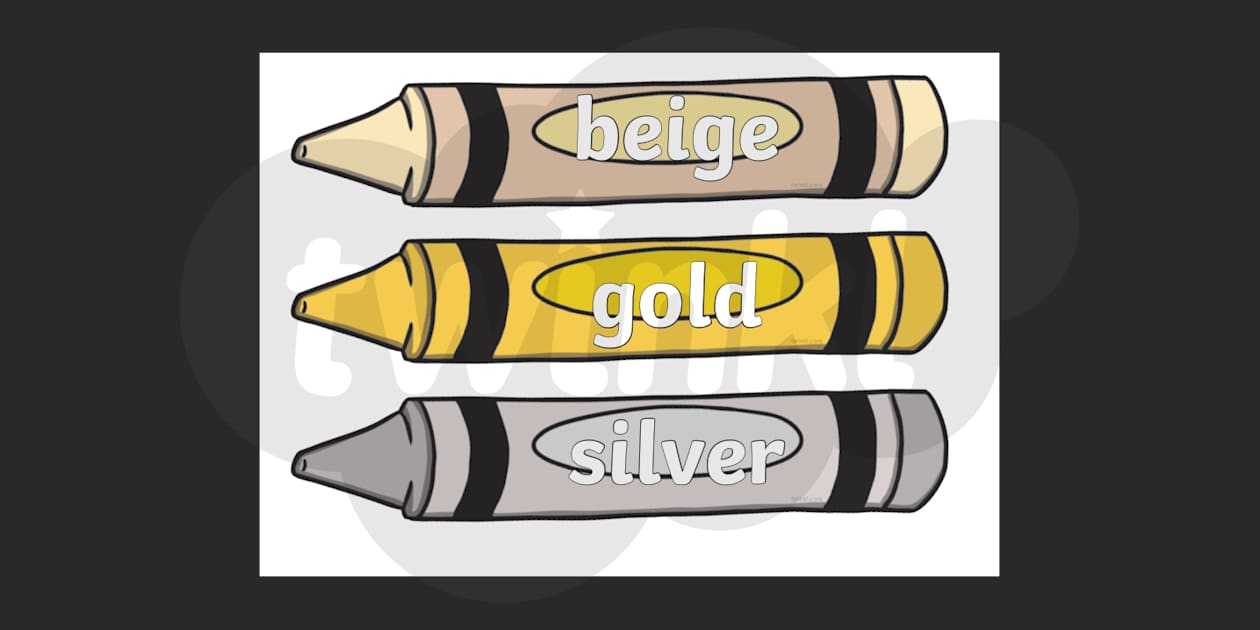 crayons clipart printable