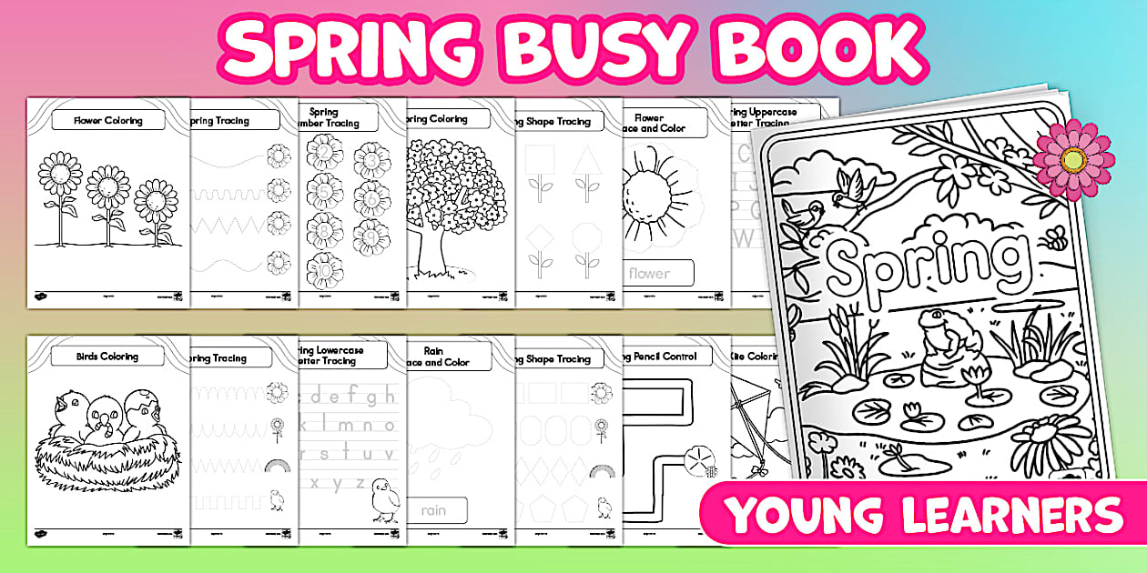 Spring Busy Book