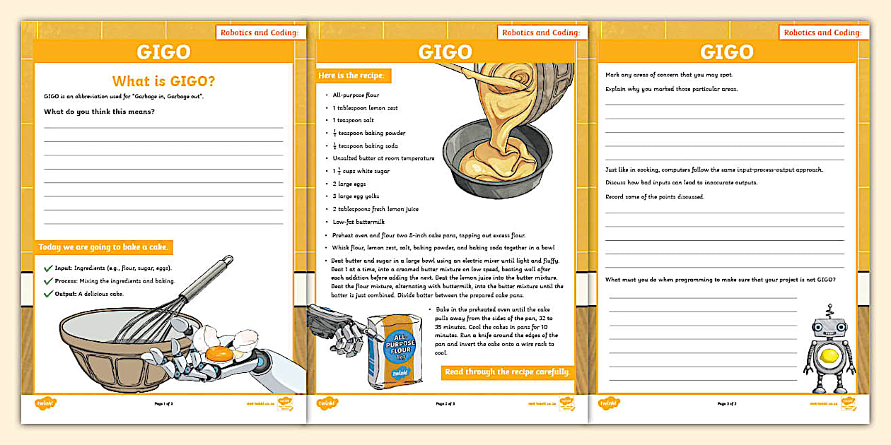 Robotics and Coding - GIGO (Lehrer gemacht) - Twinkl