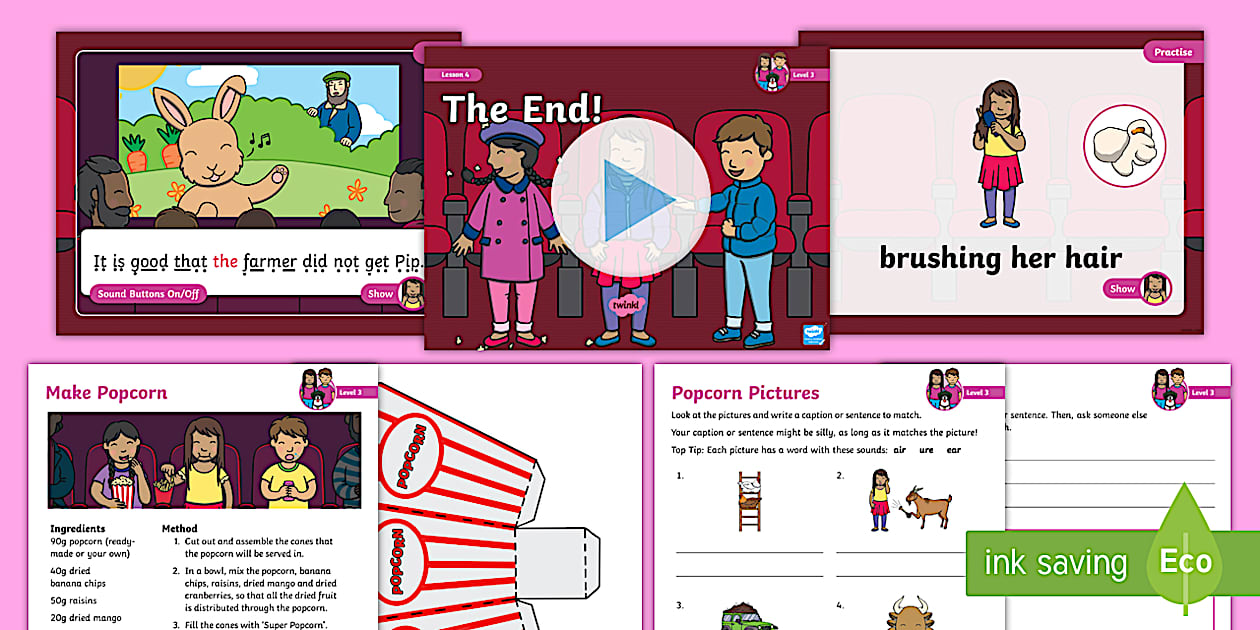 Recap Level 3-Lesson Pack (teacher made) - Twinkl