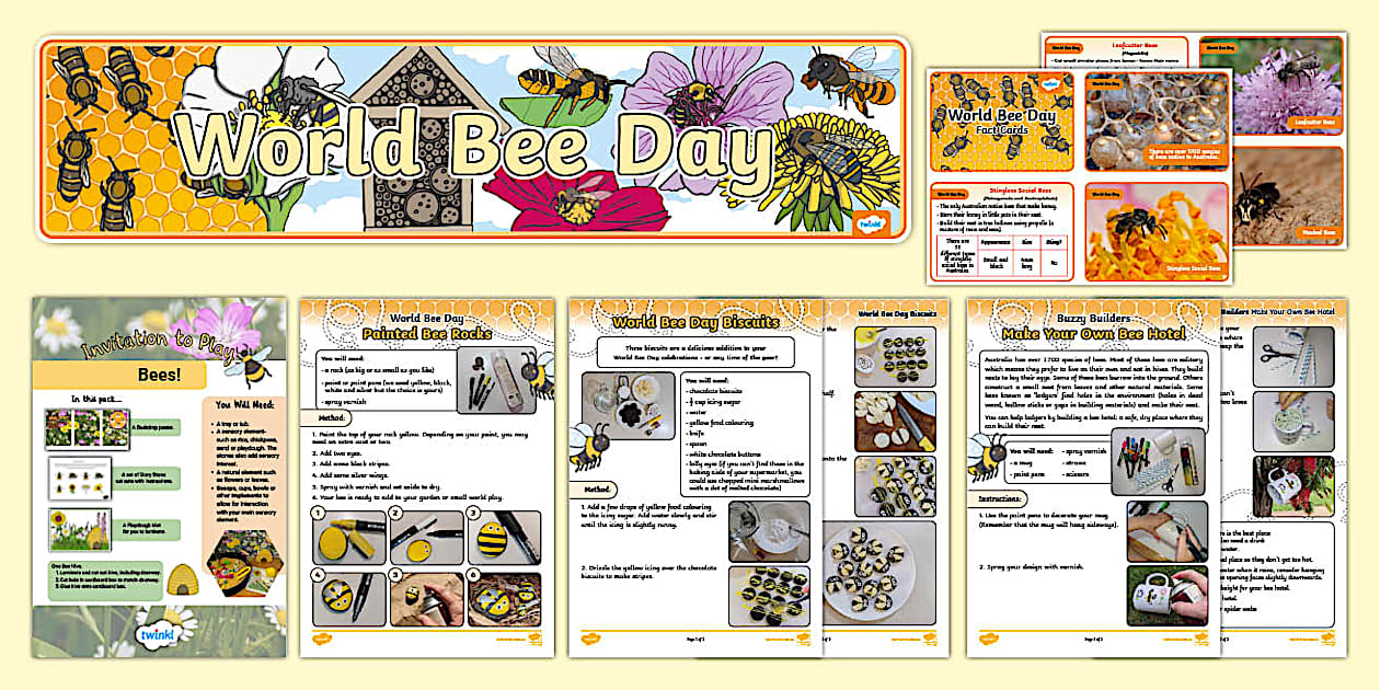 EYLF World Bee Day Resource Pack