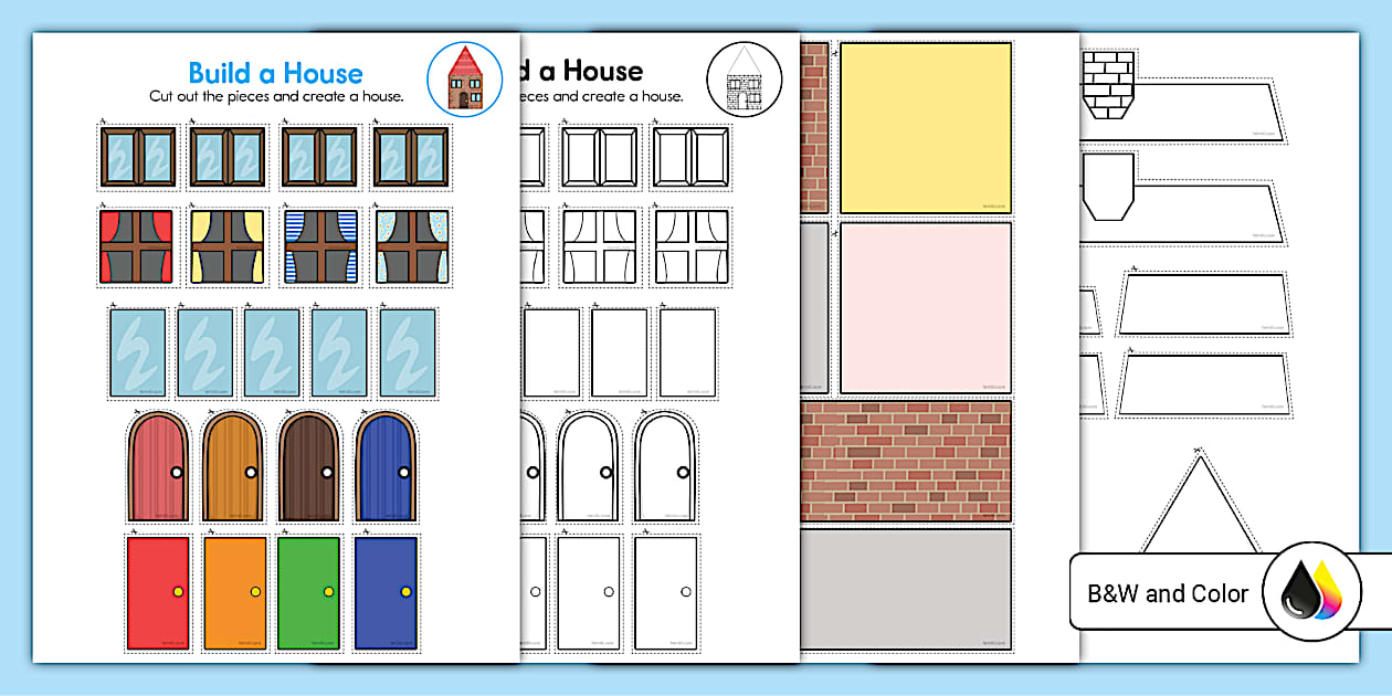 House Using Shapes