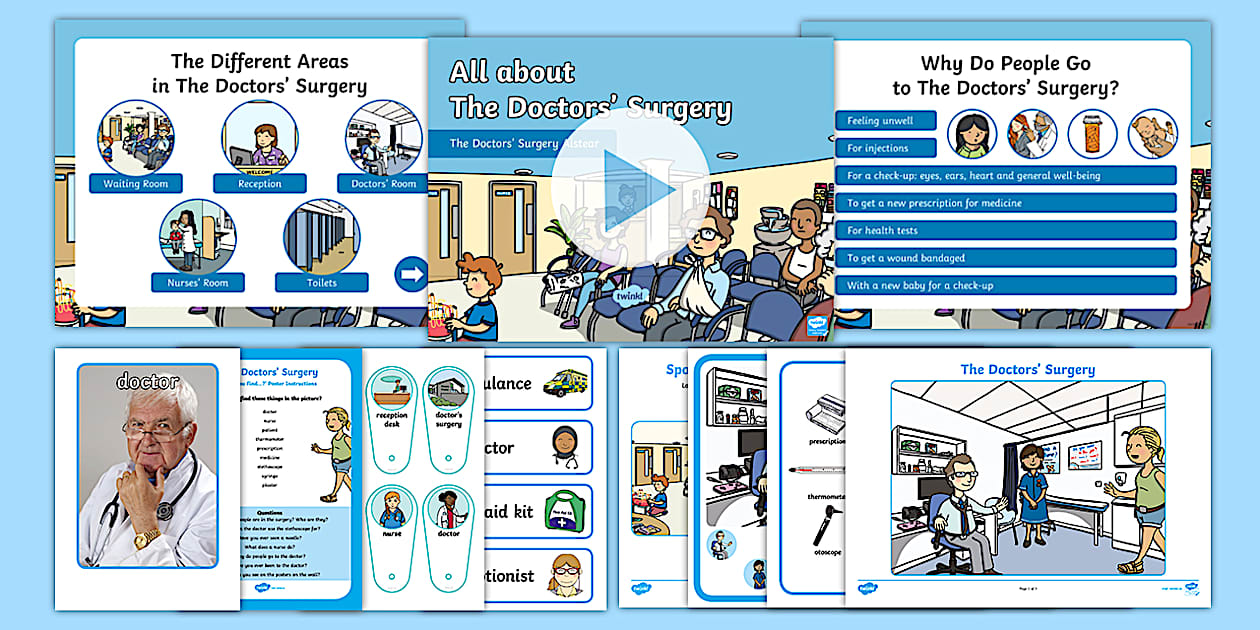 The Doctors' Surgery Aistear Oral Language Activity Pack