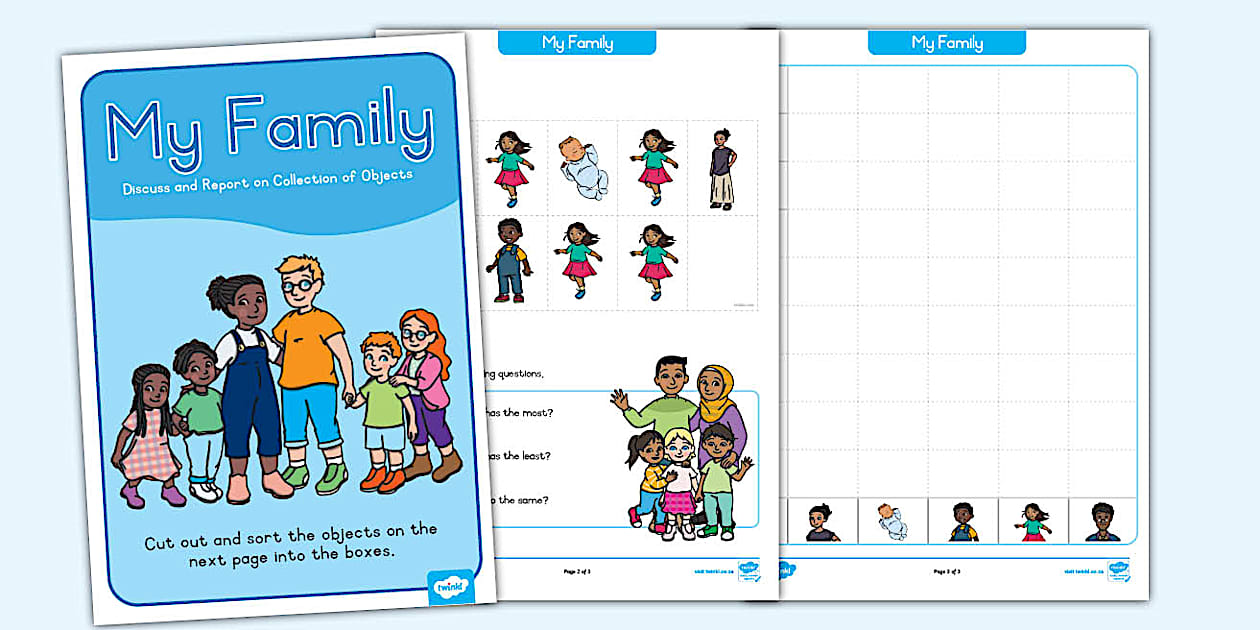 Grade R Data Handling: Discuss and Report - My Family