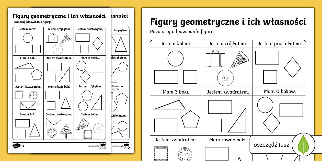 Nowa Era Sprawdzian 5 Klasa Figory Geometryczne Figury Geometryczne Klasa 4 Karty Pracy (Teacher-Made)