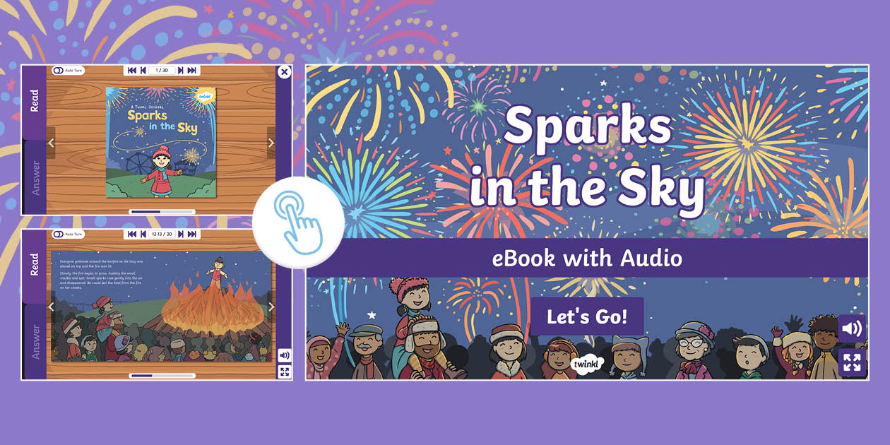 Sparks in the Sky eBook with Audio (teacher made) - Twinkl