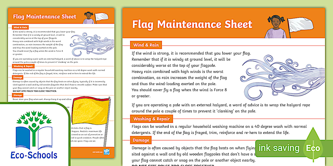 Eco-Schools NI: Flag Maintenance Tips