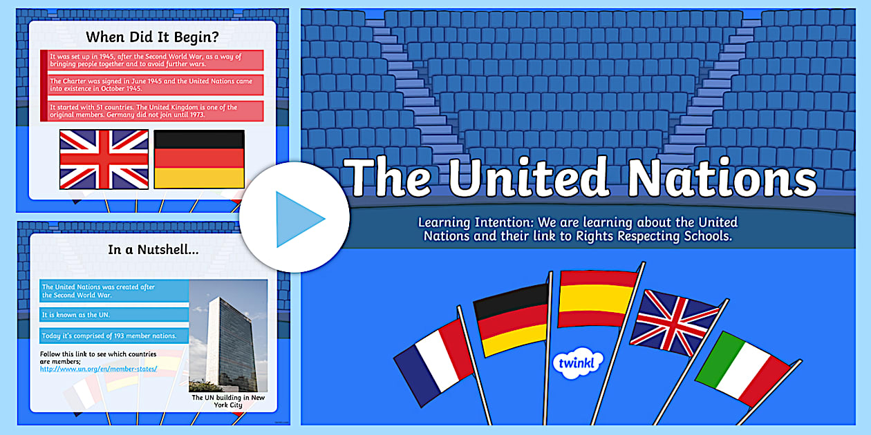 The United Nations PowerPoint-Scottish (teacher made)