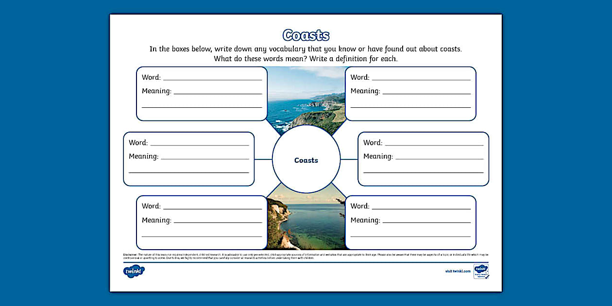 coasts-vocabulary-mind-map-teacher-made-twinkl