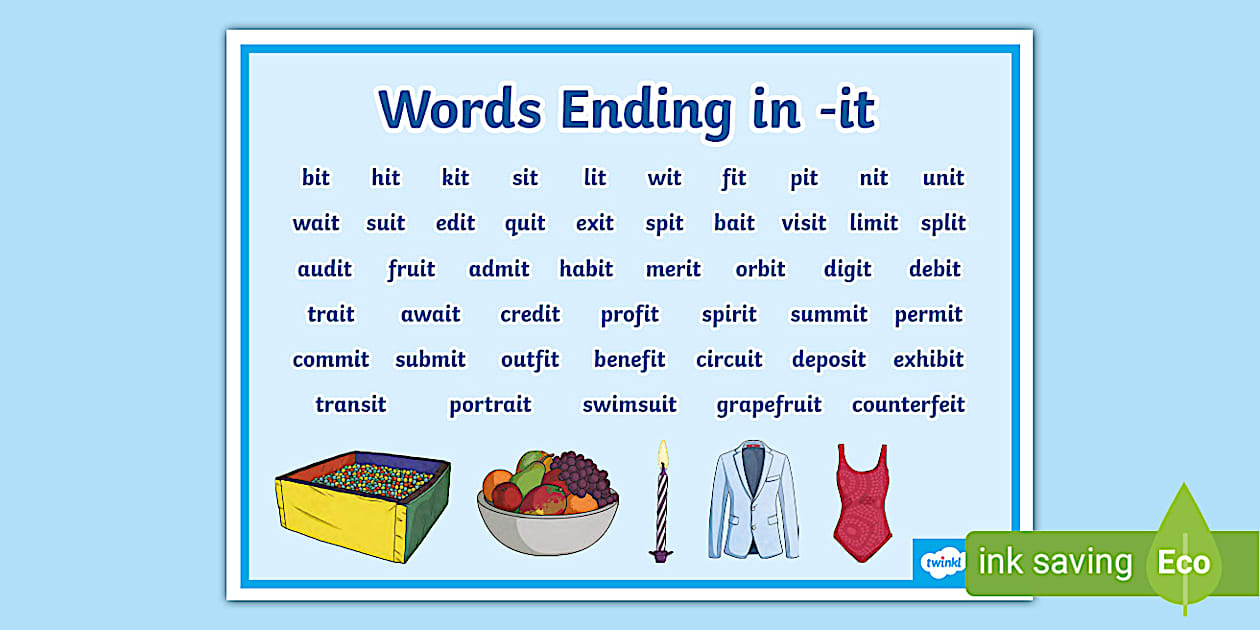 Words Ending With Mat