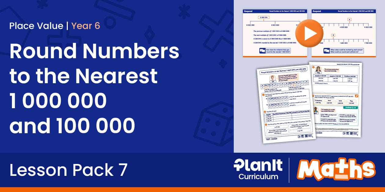 👉 Round Numbers to the Nearest 1 000 000 and 100 000 Pack