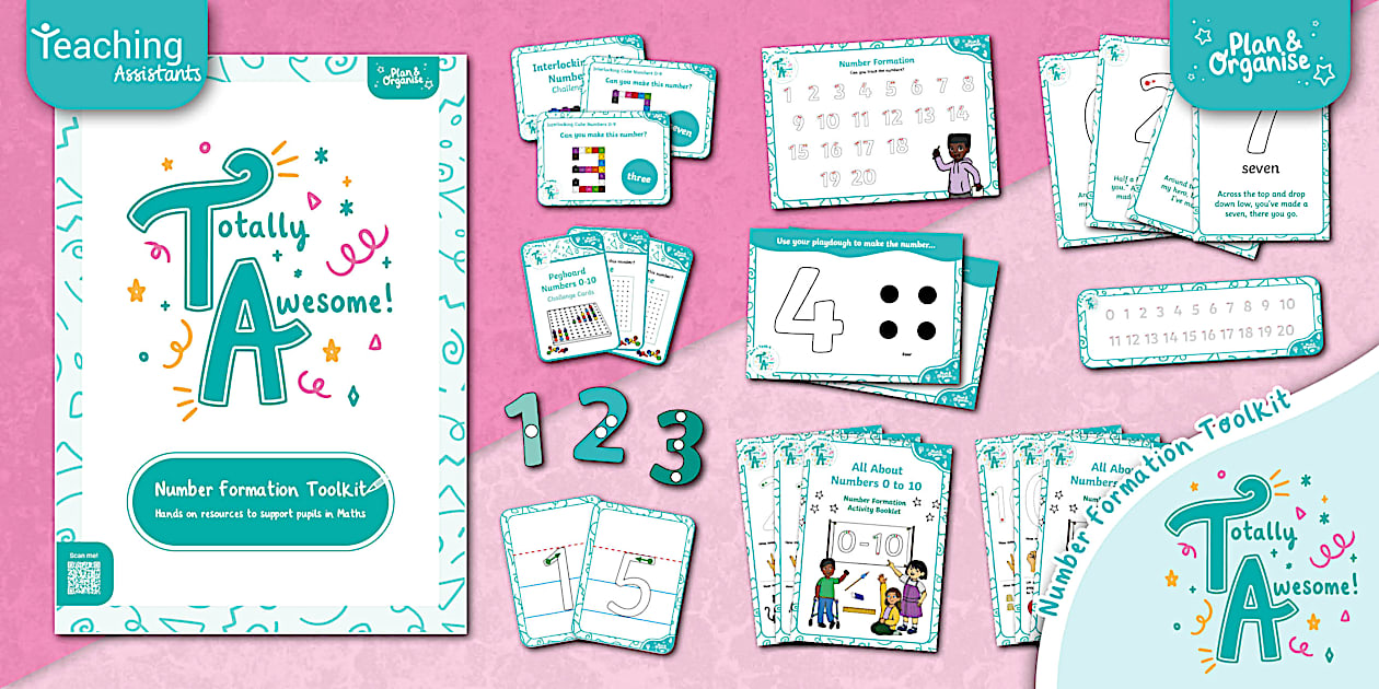 Teacher Aide Maths Number Formation Toolkit
