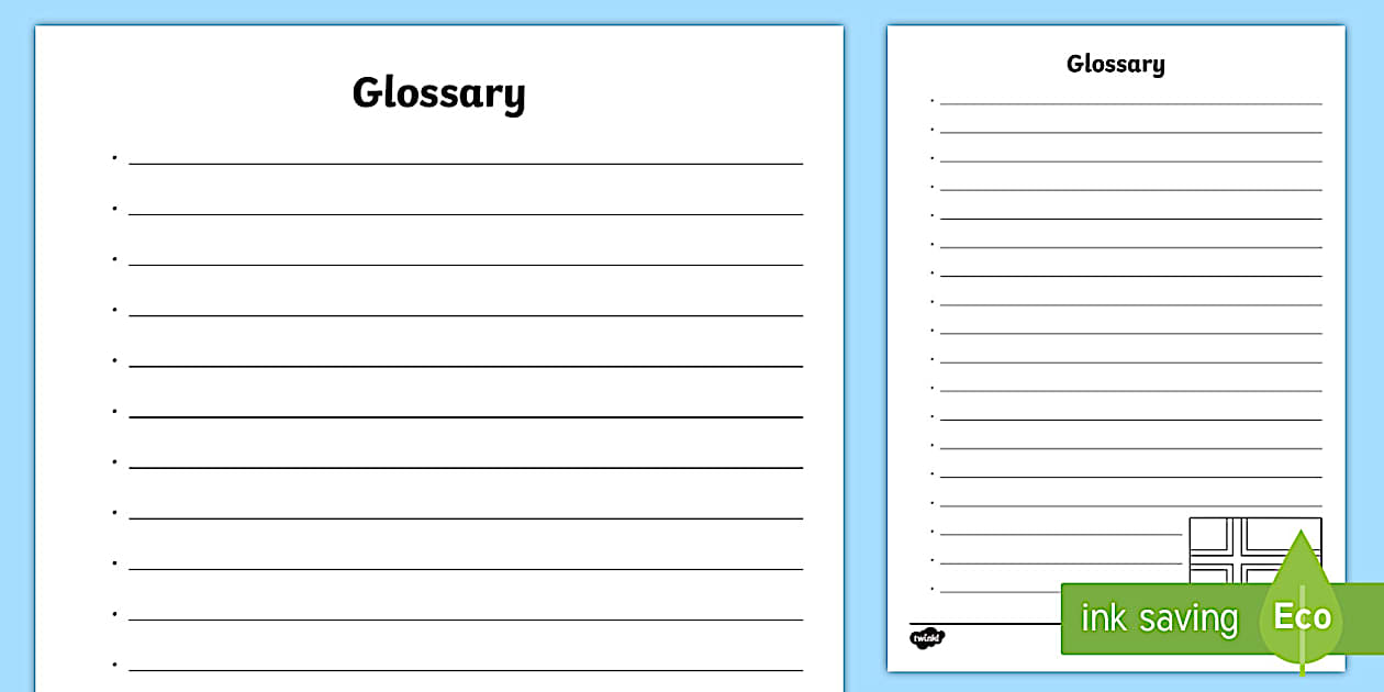 My Norway Fact File Glossary Writing Template Twinkl