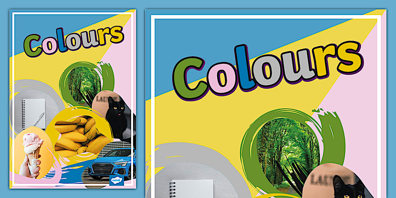 Colours Photo Display Poster (Hecho por educadores) - Twinkl