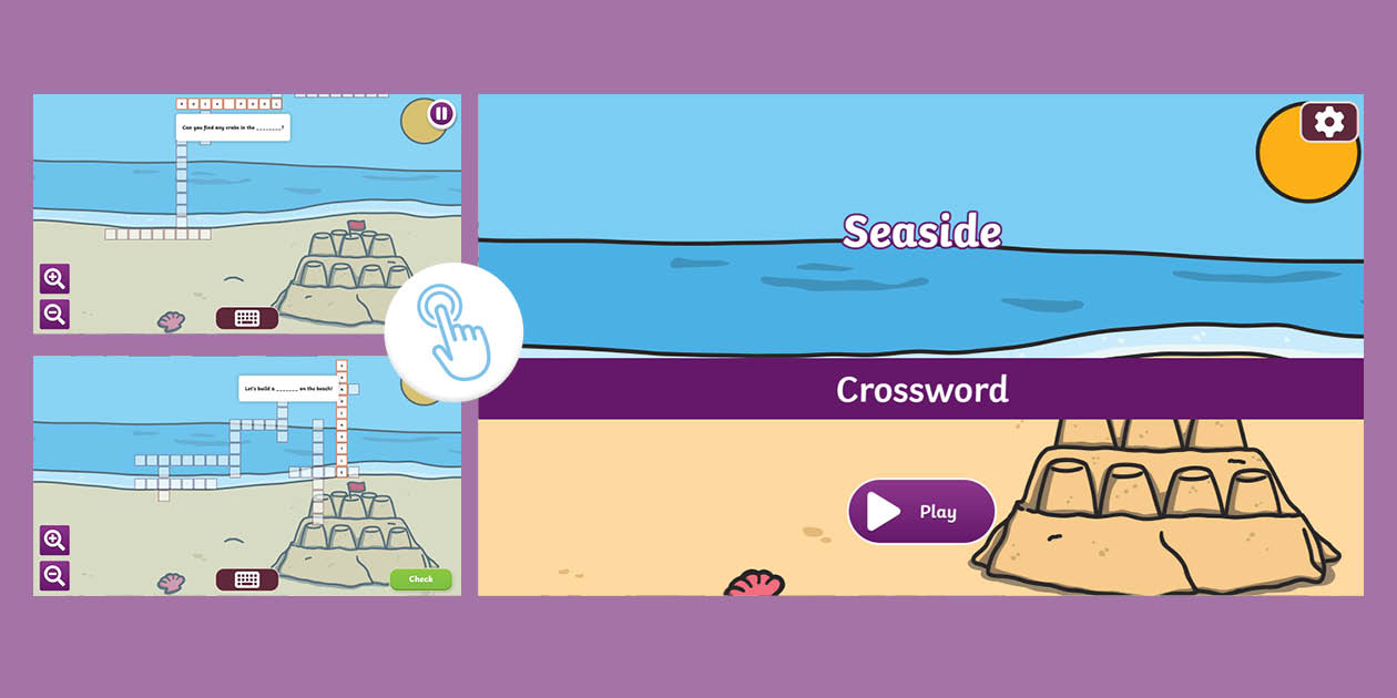 Seaside Interactive Crossword