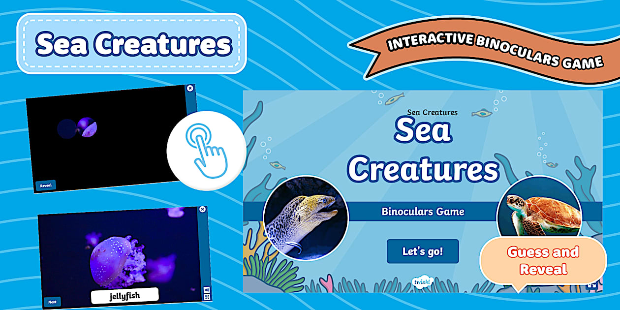 Hydroscope Game Sea Creatures Interactive Binoculars Game