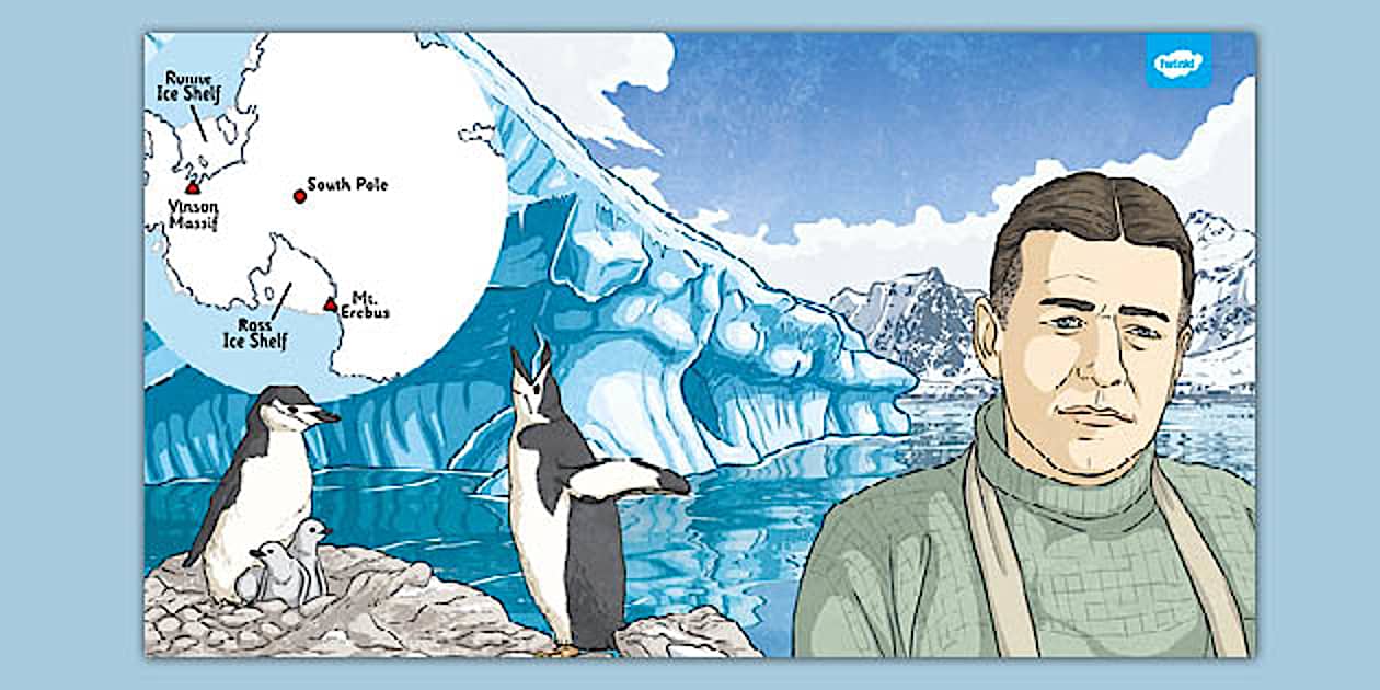 Shackleton Virtual Teaching Background (teacher made)
