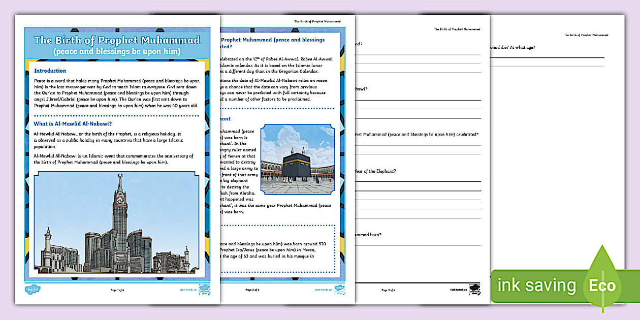 the-birth-of-prophet-muhammad-pbuh-reading-comprehension