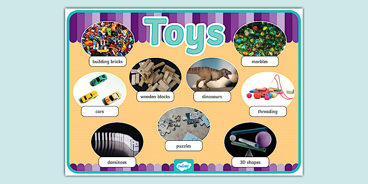 Toys Photo Display Poster (Teacher-Made) - Twinkl