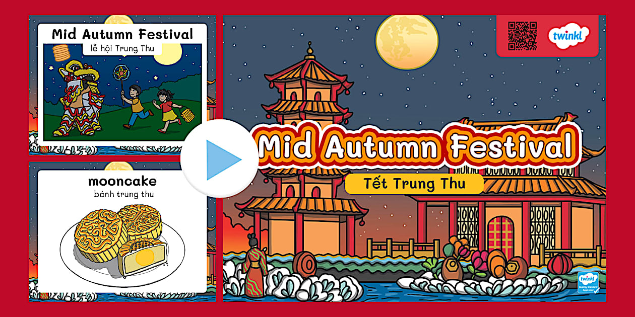 Powerpoint Từ Vựng Về Tết Trung Thu - Tài Liệu Song Ngữ