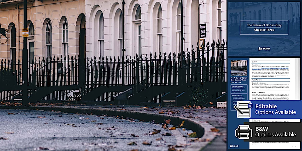 The Picture of Dorian Gray Context | Oscar Wilde | Beyond