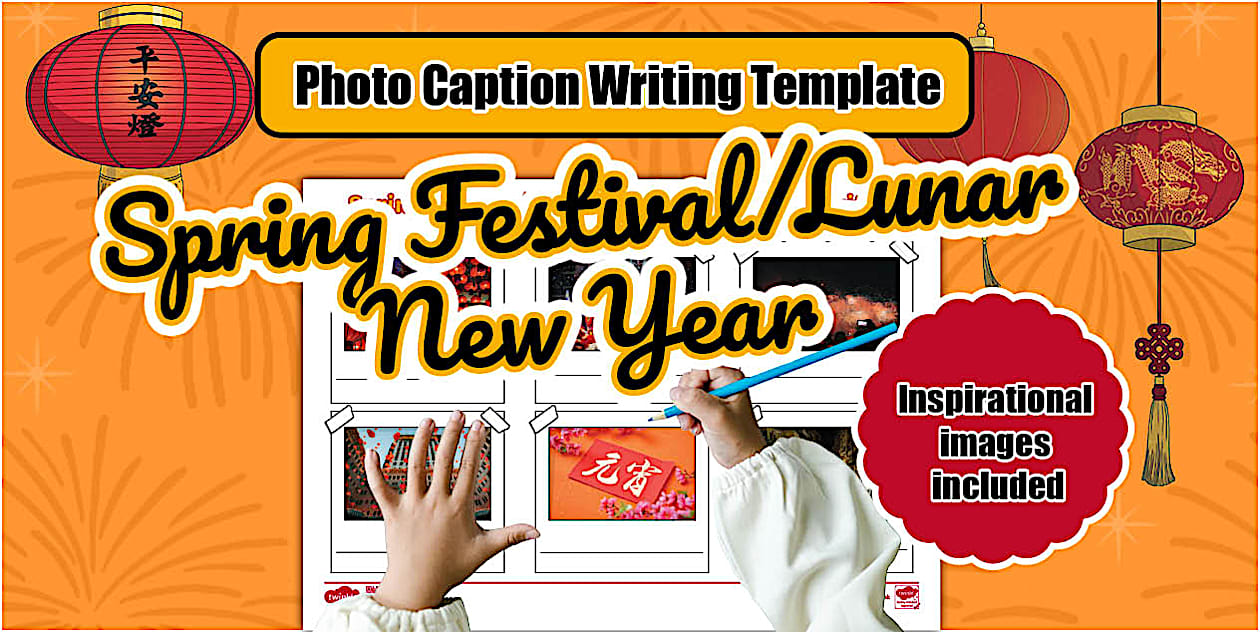 Spring Festival/Lunar New Year Caption Writing Template