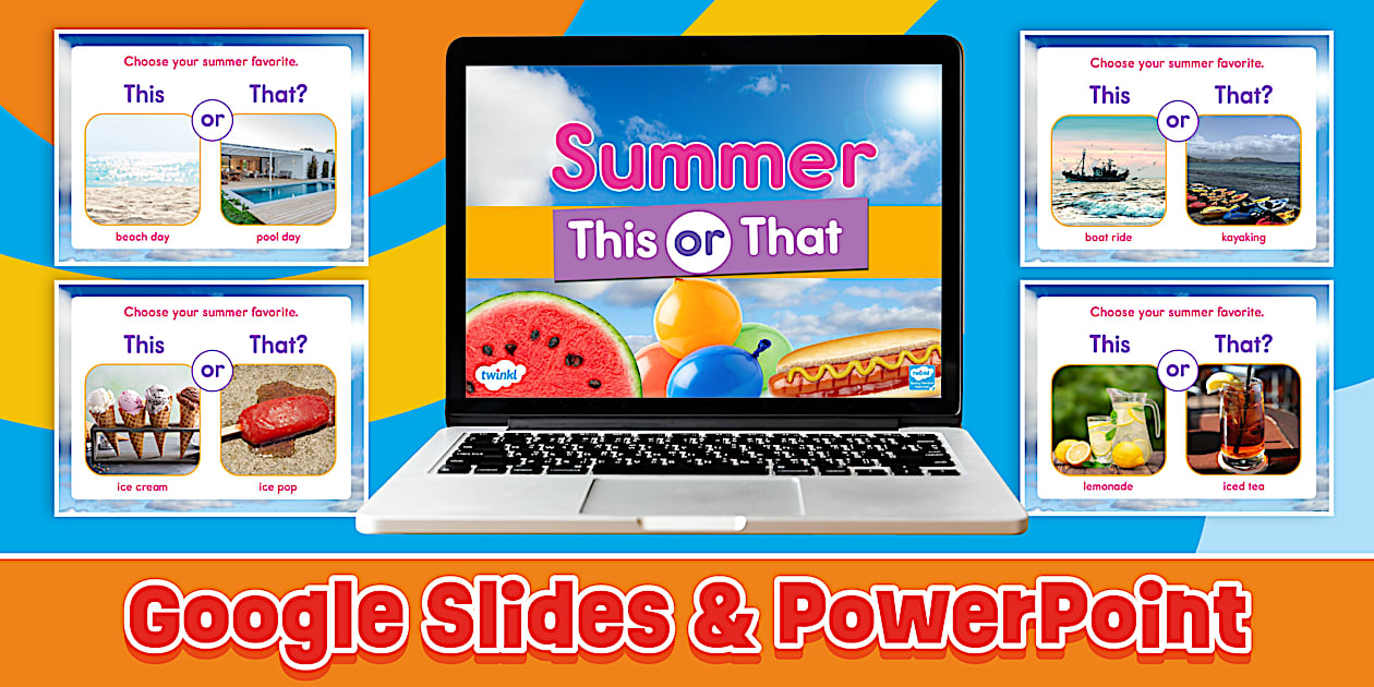 Summer This or That Google Slides & PowerPoint
