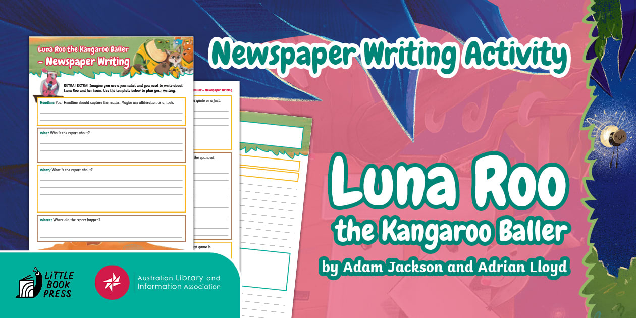 Luna Roo Design NSS 2026 Newspaper Writing Activity