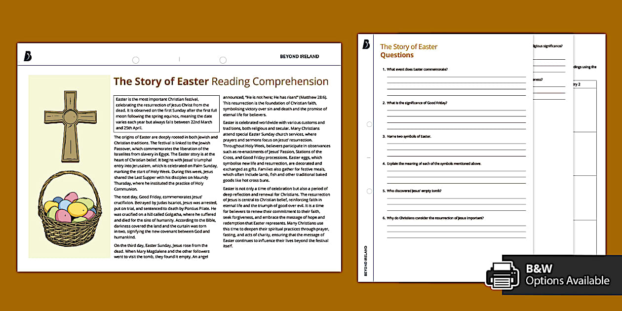 The Story of Easter (teacher made) Twinkl